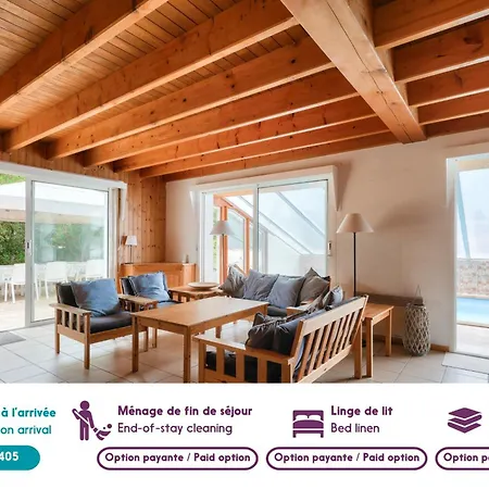 à 600m De La Mer, Maison Pour 8adultes,3enfants